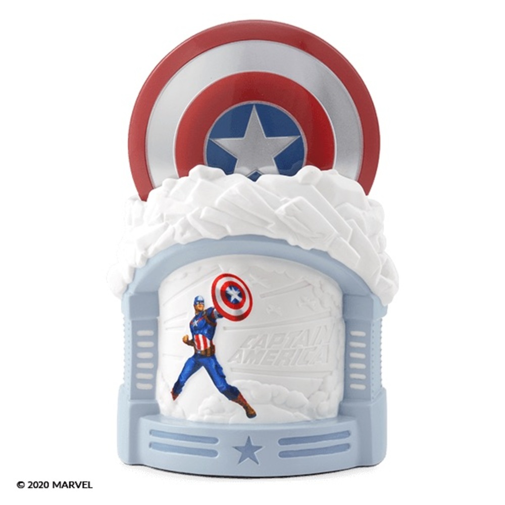 Calentador Scentsy – Captain America de Marvel